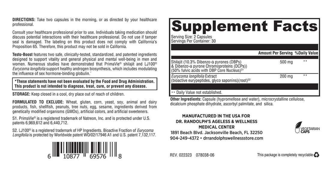 Testochews Label Testo-Boost 60ct – Dr. Randolph's Wellness Store